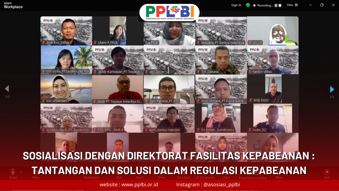 SOSIALISASI DENGAN DIREKTORAT FASILITAS KEPABEANAN :  TANTANGAN DAN SOLUSI DALAM REGULASI KEPABEANAN